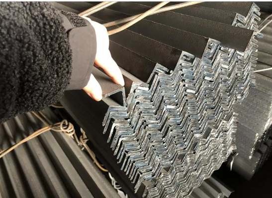 Galvanised Mild Carbon Steel Angle Iron Bright 50x6